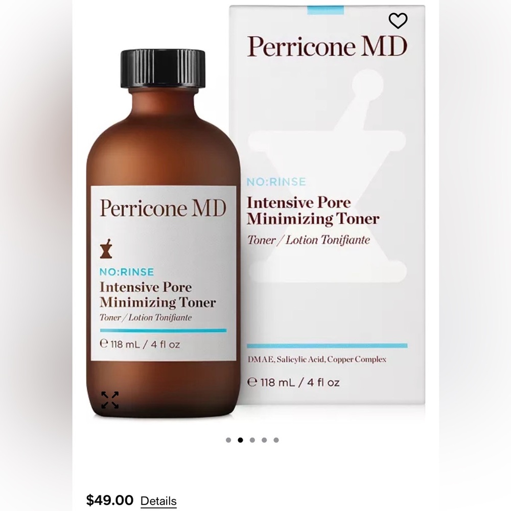 Perricone MD Intensive Pore Minimizing Toner -Ret 49!